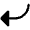 Arrow Bend Down Left Fill Icon from Phosphor Fill Set