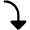 Arrow Bend Right Down Fill Icon from Phosphor Fill Set