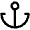 Download free Anchor Simple PNG, SVG vector icon from Phosphor Regular set.