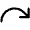Arrow Arc Right Icon from Phosphor Regular Set