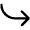Arrow Bend Down Right Icon from Phosphor Regular Set
