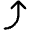 Arrow Bend Right Up Icon from Phosphor Regular Set