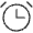 Alarm Thin Icon from Phosphor Thin Set