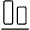 Align Bottom Thin Icon from Phosphor Thin Set