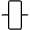 Align Center Vertical Simple Thin Icon from Phosphor Thin Set