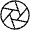 Aperture Thin Icon from Phosphor Thin Set
