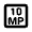 10mp Icon from Rounded Line - Material Pro Set