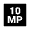 10mp Fill Icon from Sharp Fill - Material Pro Set