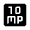 10mp Fill Icon from Outlined Fill - Material Symbols Set