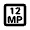 12mp Icon from Rounded Line - Material Pro Set