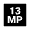 13mp Fill Icon from Sharp Fill - Material Pro Set