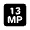 13mp Fill Icon from Rounded Fill - Material Pro Set
