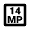 14mp Icon from Outlined Line - Material Pro Set