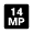 14mp Fill Icon from Outlined Fill - Material Pro Set