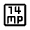 14mp Icon from Outlined Line - Material Symbols Set