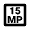 15mp Icon from Outlined Line - Material Pro Set