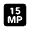 15mp Fill Icon from Rounded Fill - Material Pro Set