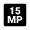 15mp Fill Icon from Outlined Fill - Material Pro Set