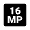 16mp Fill Icon from Outlined Fill - Material Pro Set