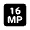 16mp Fill Icon from Rounded Fill - Material Pro Set