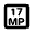 17mp Icon from Rounded Line - Material Pro Set