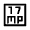 17mp Icon from Sharp Line - Material Symbols Set