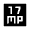 17mp Fill Icon from Sharp Fill - Material Symbols Set