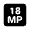 18mp Fill Icon from Rounded Fill - Material Pro Set