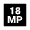 18mp Fill Icon from Sharp Fill - Material Pro Set