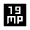 19mp Fill Icon from Sharp Fill - Material Symbols Set