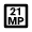 21mp Icon from Outlined Line - Material Pro Set