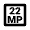 22mp Icon from Outlined Line - Material Pro Set