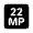 22mp Fill Icon from Rounded Fill - Material Pro Set