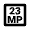 23mp Icon from Outlined Line - Material Pro Set