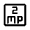 2mp Icon from Outlined Line - Material Symbols Set
