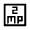 2mp Icon from Sharp Line - Material Symbols Set