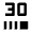 30fps Select Icon from Outlined Line - Material Pro Set