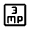 3mp Icon from Rounded Line - Material Symbols Set