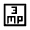 3mp Icon from Sharp Line - Material Symbols Set