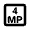 4mp Icon from Rounded Line - Material Pro Set