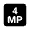4mp Fill Icon from Rounded Fill - Material Pro Set