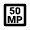 50mp Icon from Outlined Line - Material Pro Set