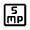 5mp Icon from Rounded Line - Material Symbols Set