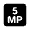 5mp Fill Icon from Rounded Fill - Material Pro Set
