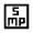 5mp Icon from Sharp Line - Material Symbols Set