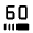 60fps Select Icon from Rounded Line - Material Symbols Set