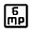 6mp Icon from Rounded Line - Material Symbols Set