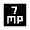 7mp Fill Icon from Sharp Fill - Material Symbols Set