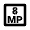 8mp Icon from Outlined Line - Material Pro Set