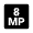 8mp Fill Icon from Outlined Fill - Material Pro Set